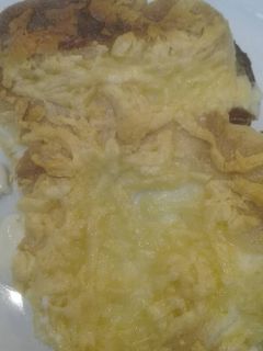 Una foto de Patatas con gratinado de ali-oli y queso