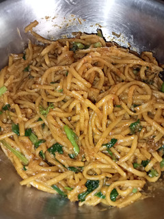 Foto resep Mie Gomak Medan (mie lidi/mie besar khas medan)