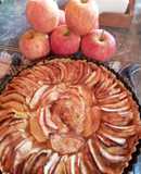 Kuchen de manzanas rojas 🍎🍎🍎 sin azúcar