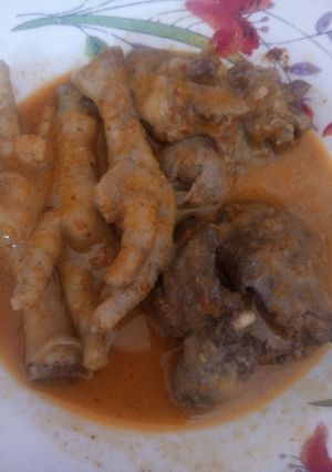 Foto resep Bumbu rujak ati rempela dan ceker ayam