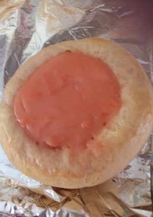 Una foto de Pan dulce con atole