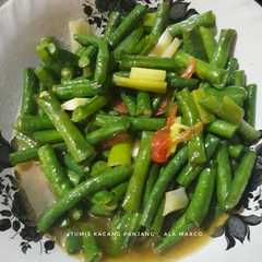 รูปของ Tumis kacang panjang