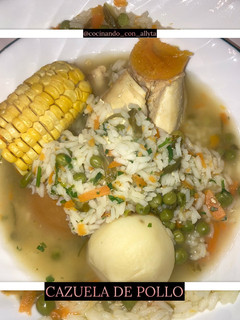 Una foto de Cazuela de Pollo