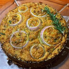 A picture of Cauliflower cake.