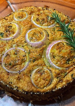 A picture of Cauliflower cake.