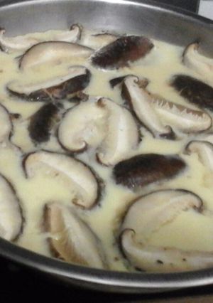 Foto resep Steamed egg with mushroom