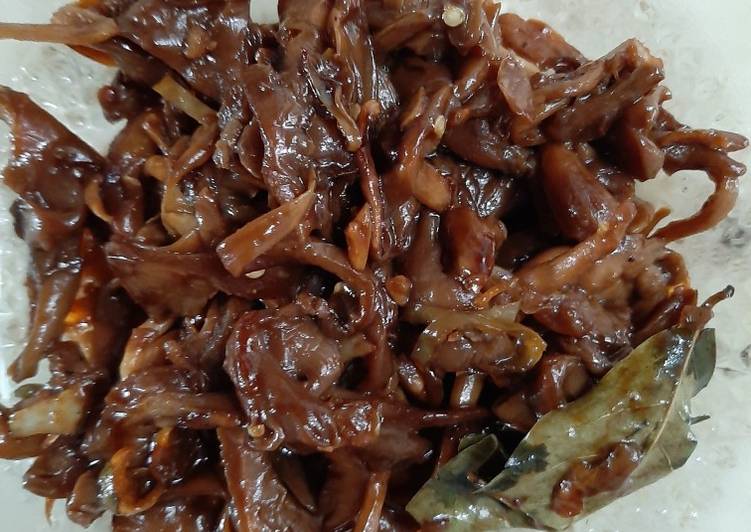 Bahan Jamur tiram kecap | cara pembuatan Jamur tiram kecap Yang Enak Banget