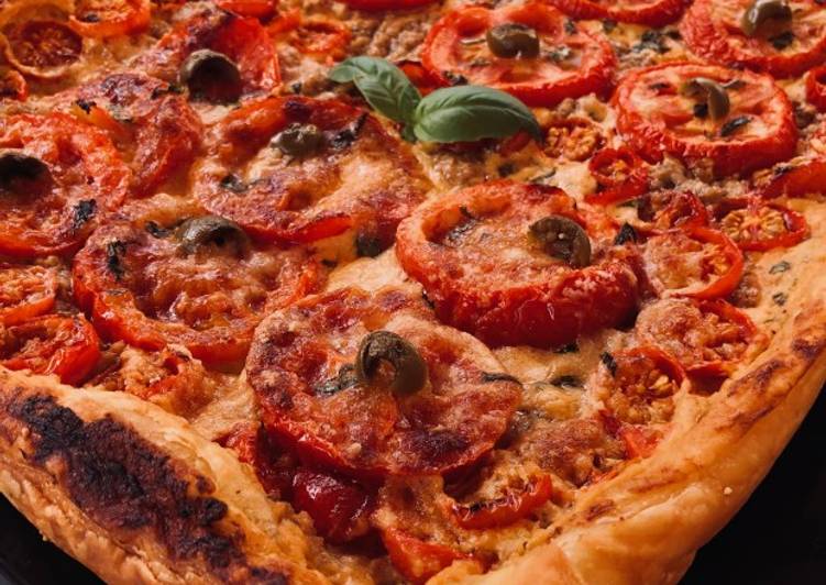 Comment Faire Des Tarte estivale thon et tomates