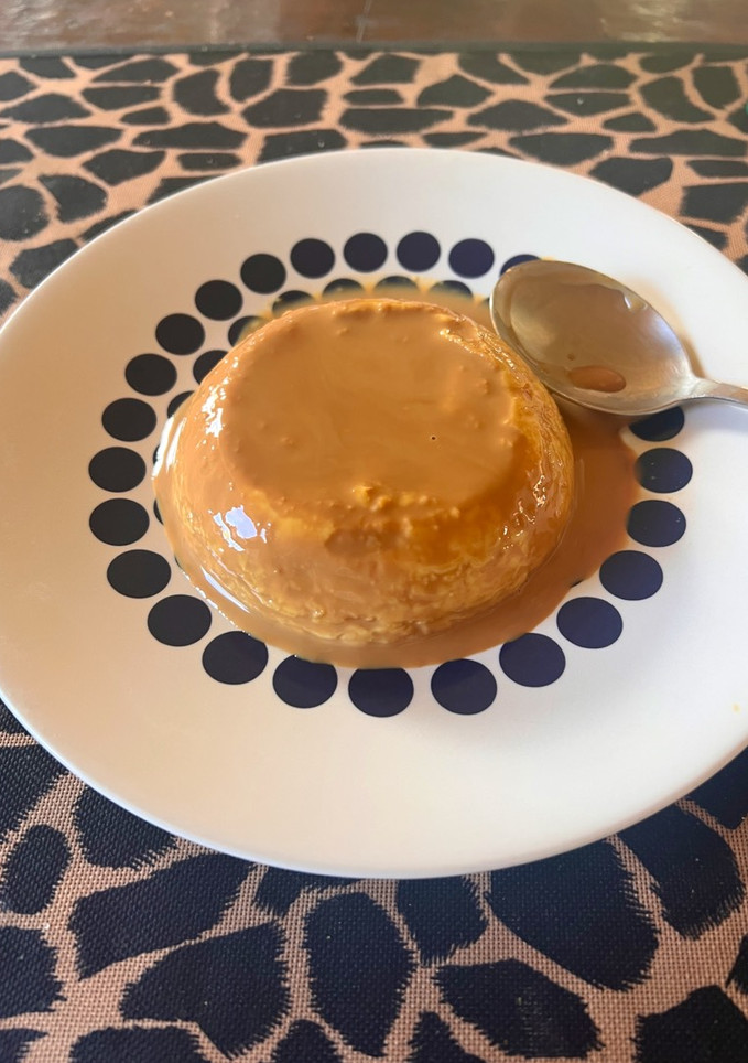 Una foto de Flan de dulce de leche súper express 🍮