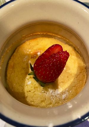 Foto resep Warm Lemon pudding cake (pakai mug)