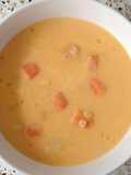 Sopa de zanahoria y papa