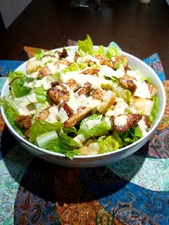 عکسی از دستور سالاد سزار