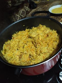 صورة لوصفة كبسة الدجاج