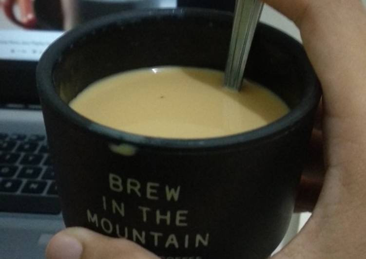 Resep Aren latte (es kopi susu) yang Bikin Ngiler