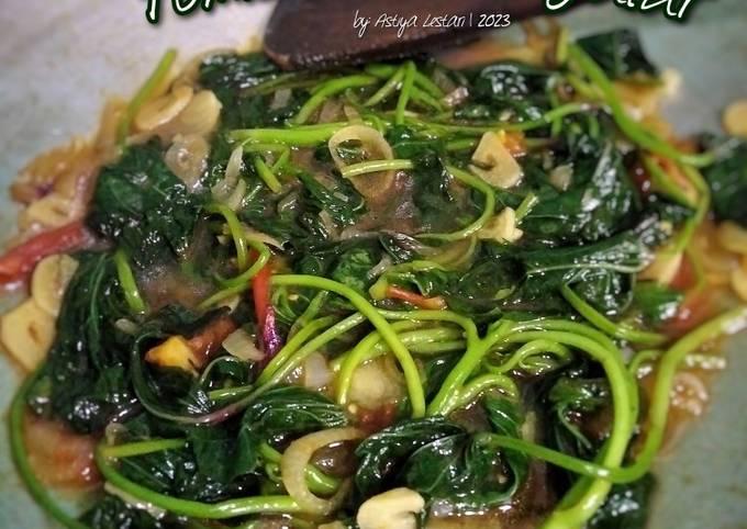 Resep Tumis Daun Ubi Jalar Oleh Astiya Lestari Cookpad