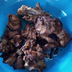 A picture of Fried pork.