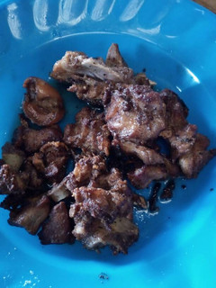 A picture of Fried pork.