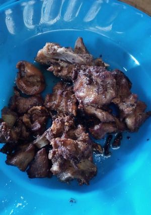A picture of Fried pork.