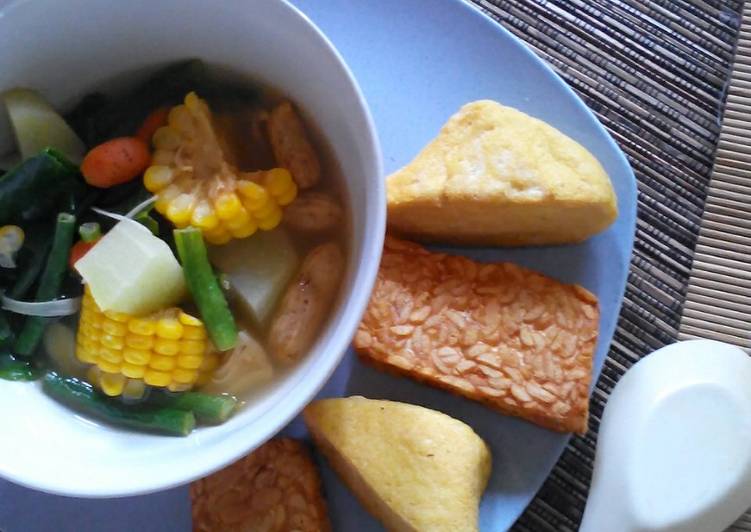 Langkah Menyiapkan Sayur asem bening, Menggugah Selera