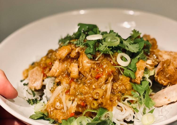 Crockpot: lemongrass ginger chicken