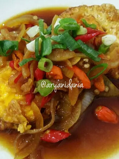 Foto resep Telur ceplok kuah kecap
