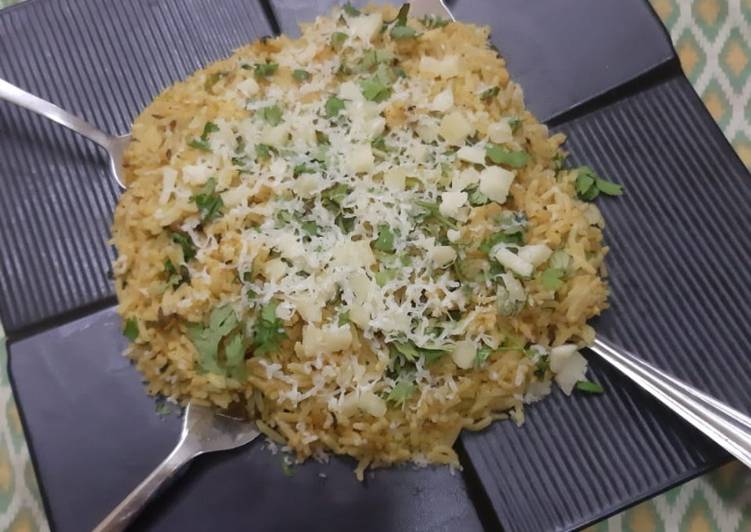 Recipe of Speedy Cheese Mexican fried rice