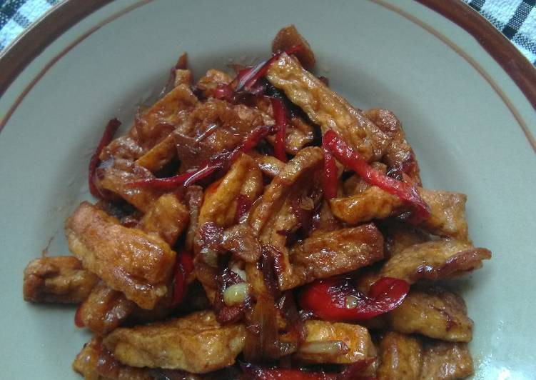 Orek Tahu
