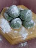 Melon Snow Ball Cookies