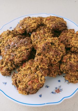 Una foto de Tortitas de verdura