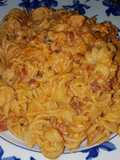 Macaroni with Chorizo and Creamy Tomato Sauce