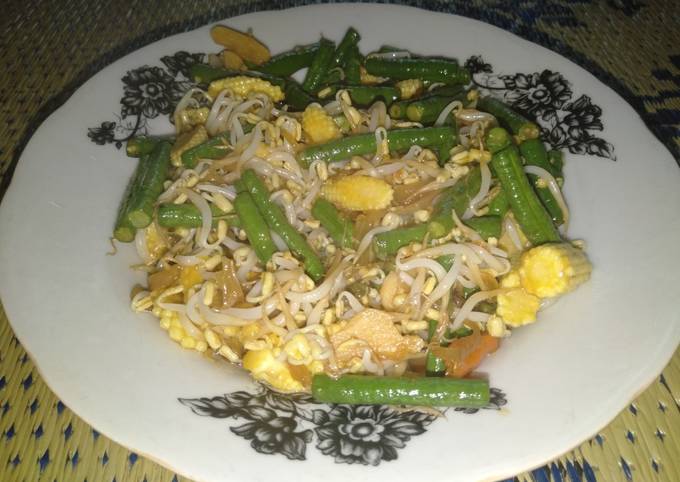 Resep Tumis sayur (kacang panjang, putren & toge) Resep Tumis sayur (kacang panjang, putren & toge)