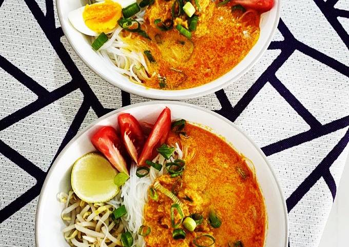 Langkah Mudah untuk Membuat Laksa singapore, Lezat