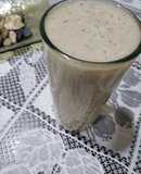 Licuado de uvas, banana, pera y durazno 🍹 :)