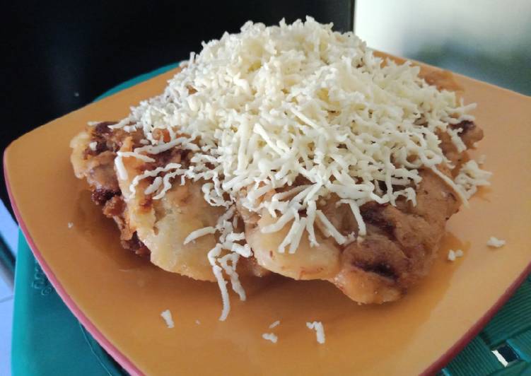 Pisang goreng karamel