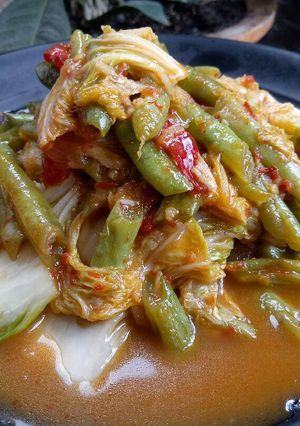 Foto resep Oseng sawi buncis