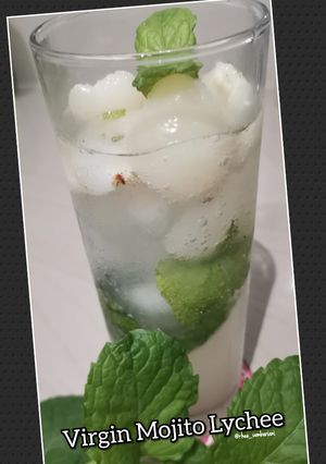 Foto resep Virgin Mojito Lychee / Squash