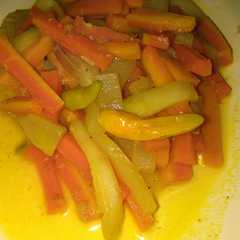 Acar wortel dan timun bumbu kuning রেসিপির প্রধান ছবি