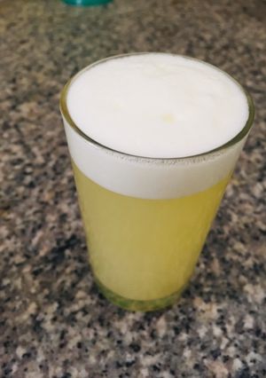 A picture of Noni fruit juice.