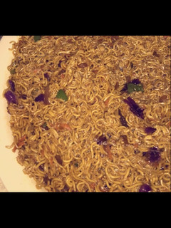 صورة لوصفة اندومي بالصويا بطريقتي(نودلز)🍝💗