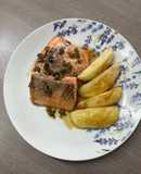 Salmón a la plancha