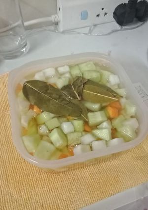 รูปของ ผักดองเกาหลี 3 สี | Side Dish