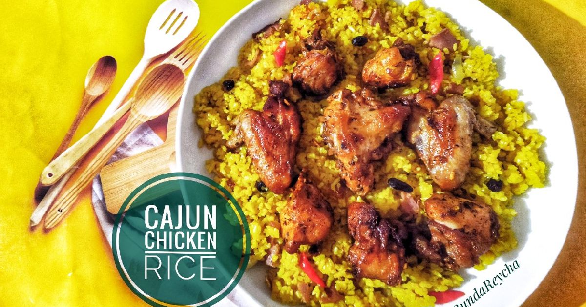 Intan Rice Resep 517. 🍗 Cajun Chicken Rice oleh Intan Zahra Al Arsyad (Bunda ...