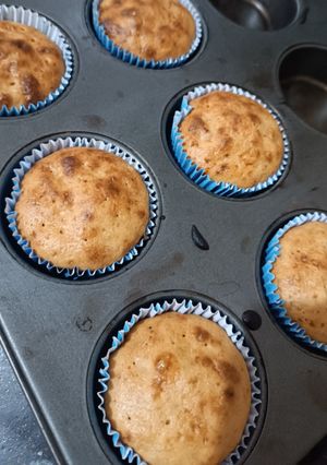 Una foto de Cupcakes saludables sin azúcar y con harina de quinua
