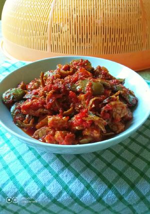 Foto resep Sambel Jengkol geprek endess (terfavorit)