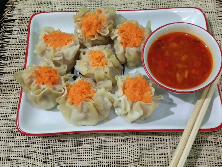 Cara Mudah Membuat Resep  Dimsum ayam udang🥢🐔🦐 yang Sempurna, Enak