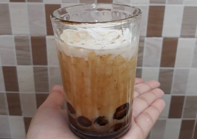 Cara Gampang Membuat Brown Sugar Tapioka Pearl Fresh Milk (Boba), Bikin Ngiler