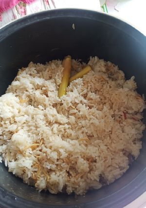 Foto resep Nasi Liwet rice cooker