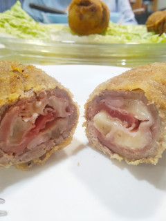 Una foto de Flamenquines de jamón cocido y queso Idiazábal