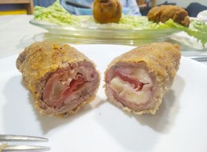 Foto principal de Flamenquines de jamón cocido y queso Idiazábal