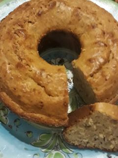 Una foto de Budín de avena sin azúcar